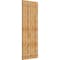 Ekena Millwork Joined Board-n-Batten Shutters w/Z-Bar, Rough Sawn Western Red Cedar, 32 1/4W x 82H, PR RBJ06Z32X082RWR - alternate 2